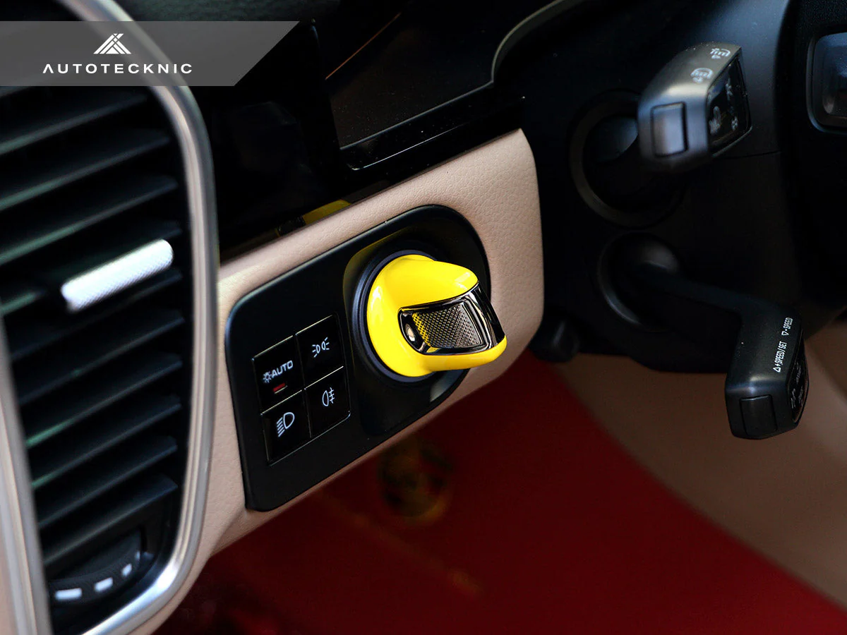 AutoTecknic Painted Ignition Switch - Porsche Panamera 2017-2024 | Cayenne 2019-2023 - Image 19