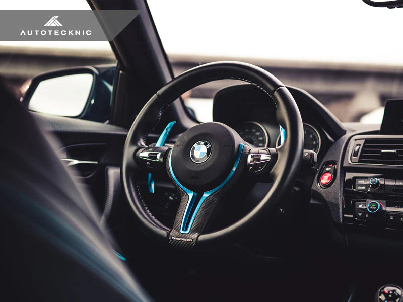 AutoTecknic Painted Steering Wheel Trim - F87 M2 | F80 M3 | F82/ F83 M4 | F10 M5 LCI | F06/ F12/ F13 M6 - Image 2