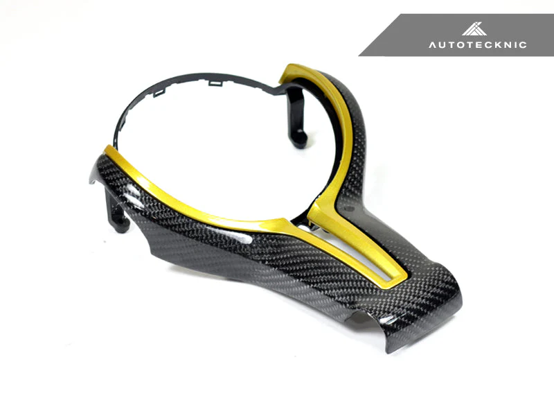 AutoTecknic Painted Steering Wheel Trim - F87 M2 | F80 M3 | F82/ F83 M4 | F10 M5 LCI | F06/ F12/ F13 M6 - Image 3