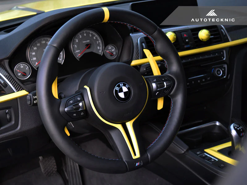 AutoTecknic Painted Steering Wheel Trim - F87 M2 | F80 M3 | F82/ F83 M4 | F10 M5 LCI | F06/ F12/ F13 M6 - Image 5