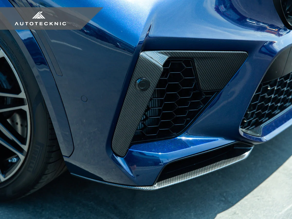AutoTecknic Performance Dry Carbon Bumper Trim Set - F95 X5M - Image 2