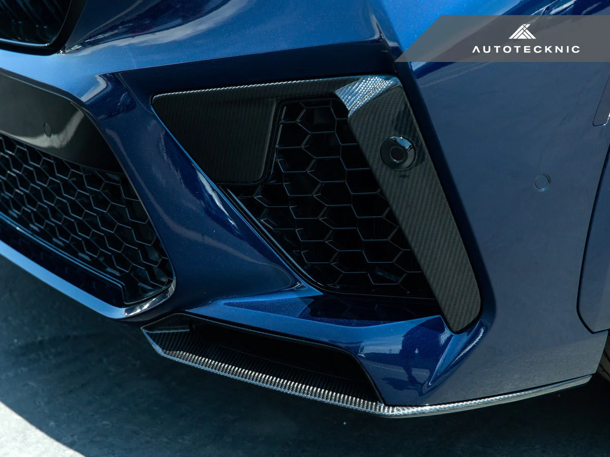 AutoTecknic Performance Dry Carbon Bumper Trim Set - F95 X5M - Image 5