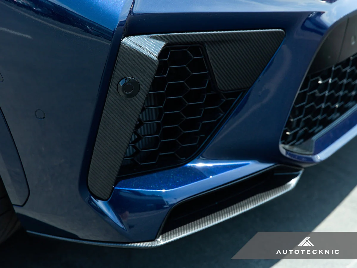 AutoTecknic Performance Dry Carbon Bumper Trim Set - F95 X5M - Image 7