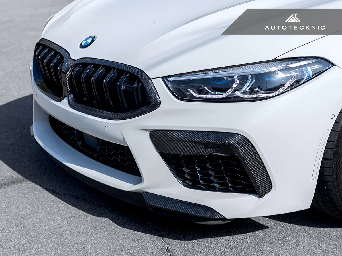 AutoTecknic Performance Dry Carbon Bumper Trim Set - F9X M8 - Image 2