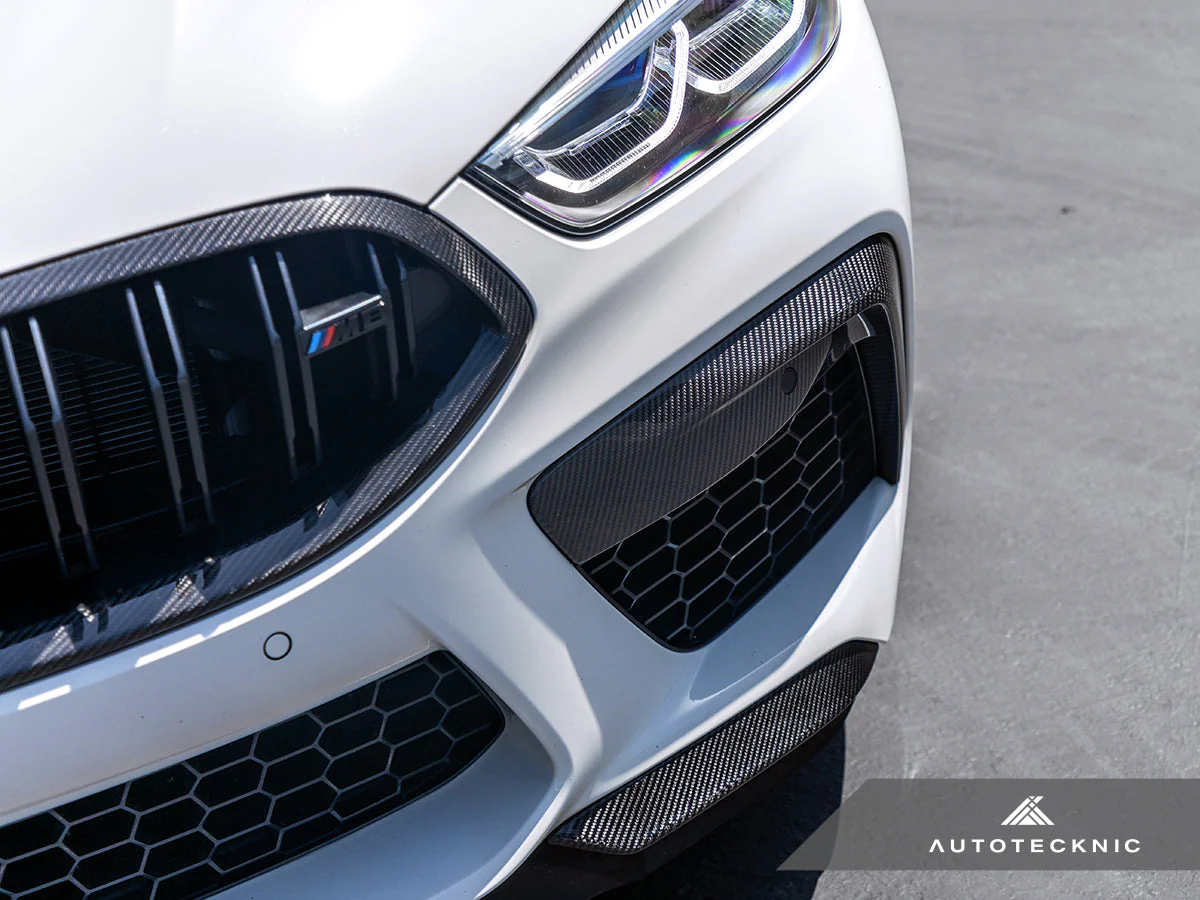AutoTecknic Performance Dry Carbon Bumper Trim Set - F9X M8 - Image 3