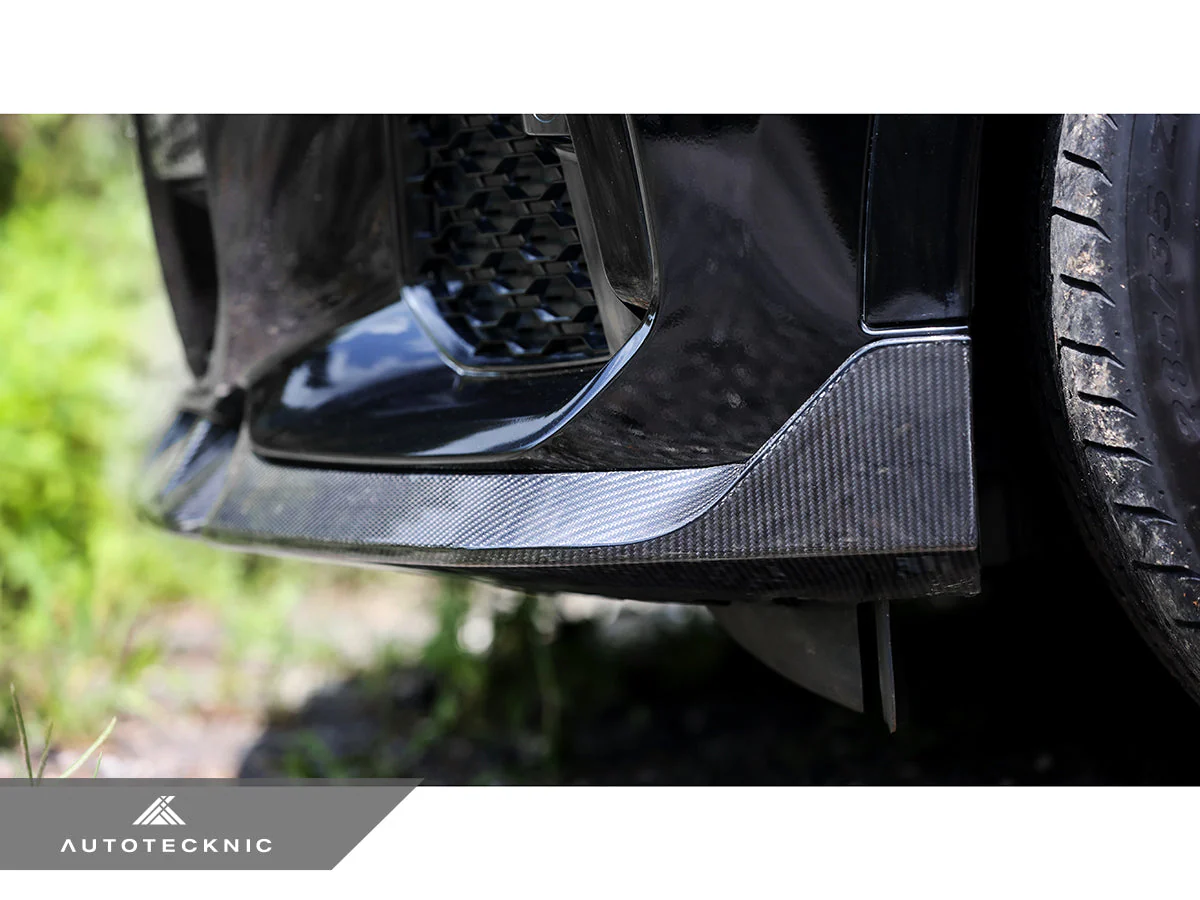 AutoTecknic Performance Dry Carbon Front Lip Set - G06 X6 M-Sport - Image 10