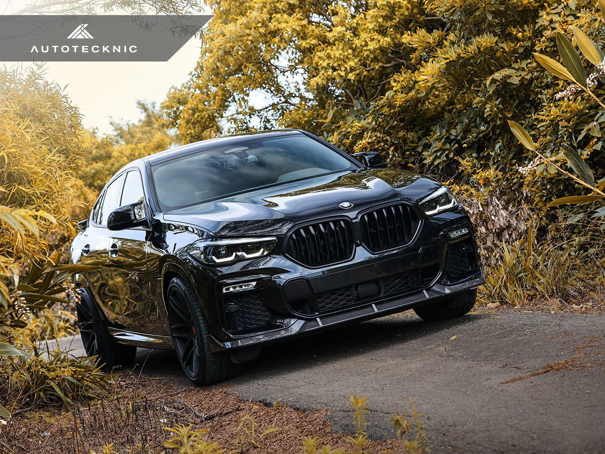 AutoTecknic Performance Dry Carbon Front Lip Set - G06 X6 M-Sport - Image 15