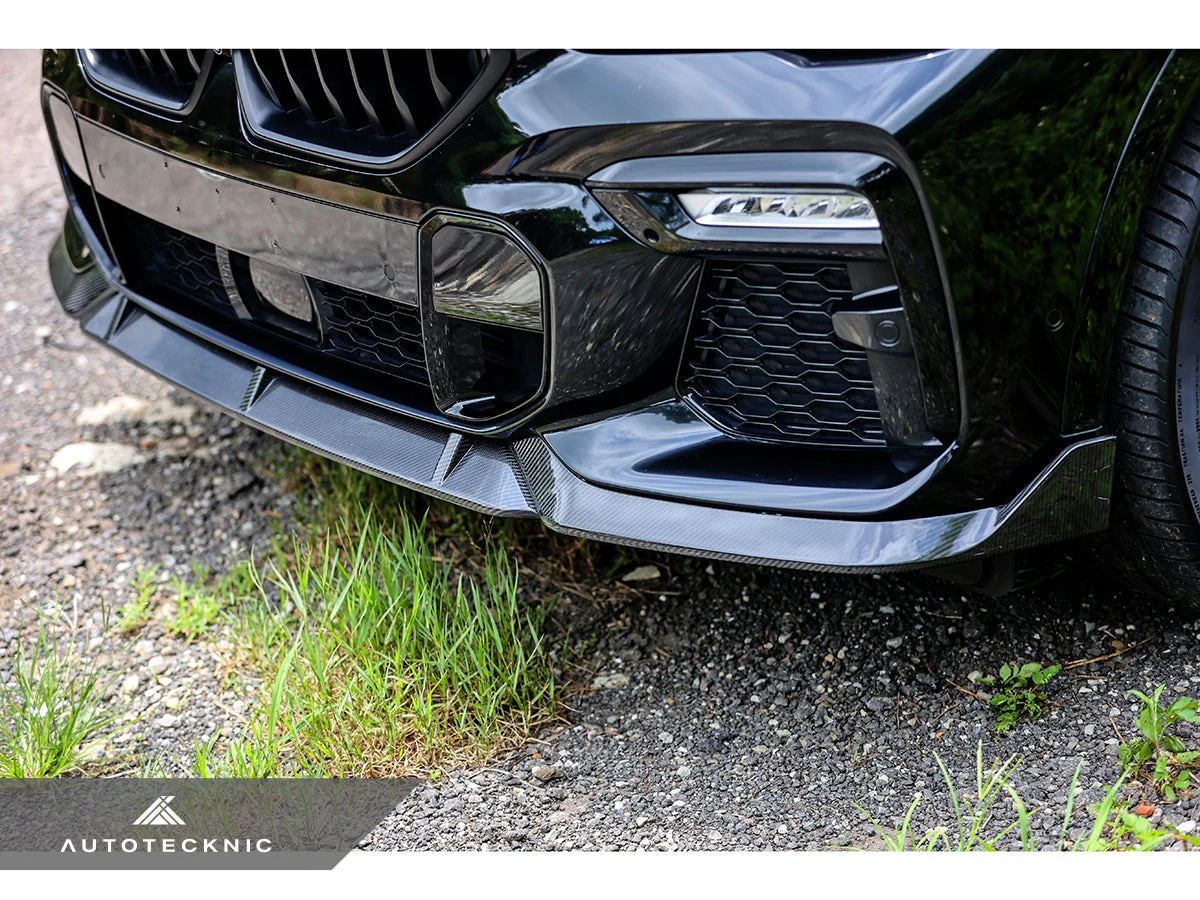 AutoTecknic Performance Dry Carbon Front Lip Set - G06 X6 M-Sport - Image 18