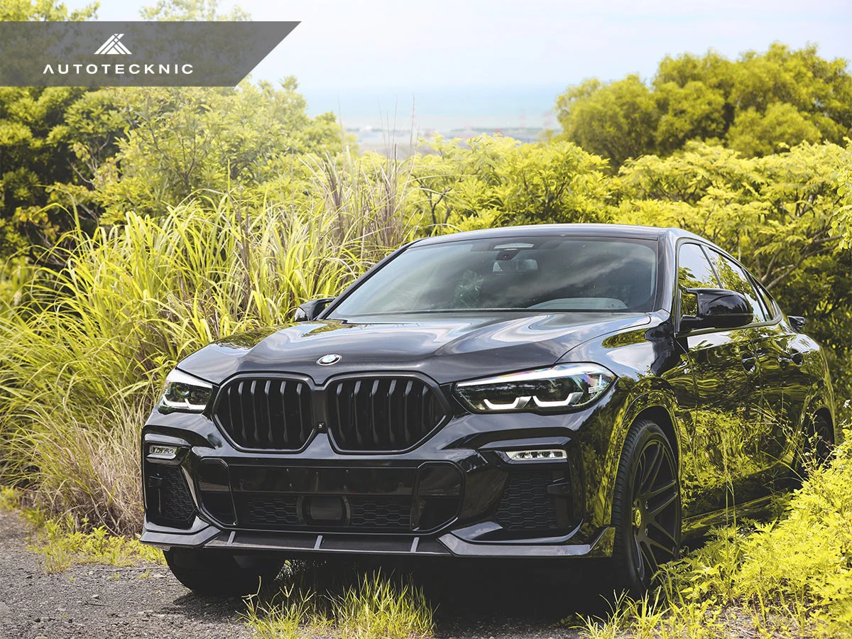 AutoTecknic Performance Dry Carbon Front Lip Set - G06 X6 M-Sport - Image 19