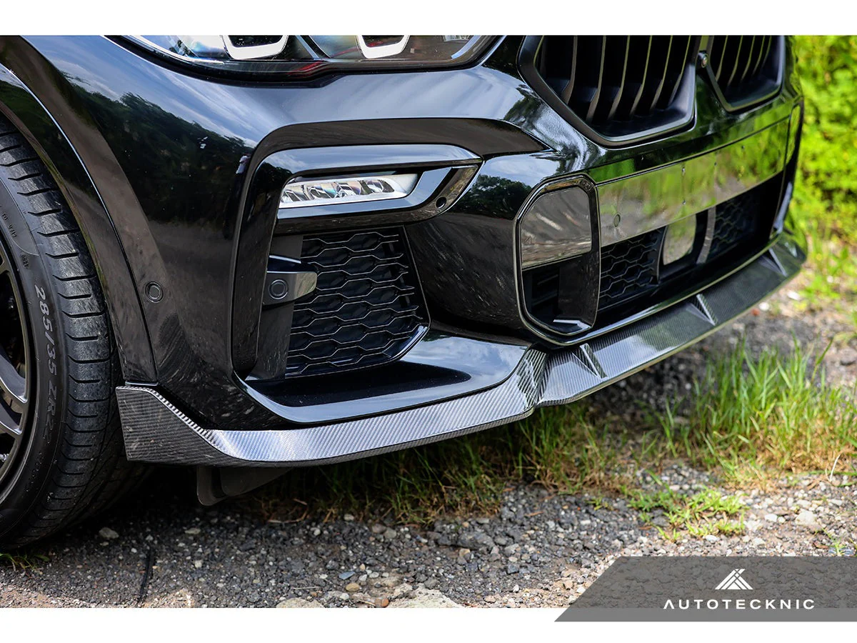 AutoTecknic Performance Dry Carbon Front Lip Set - G06 X6 M-Sport - Image 3