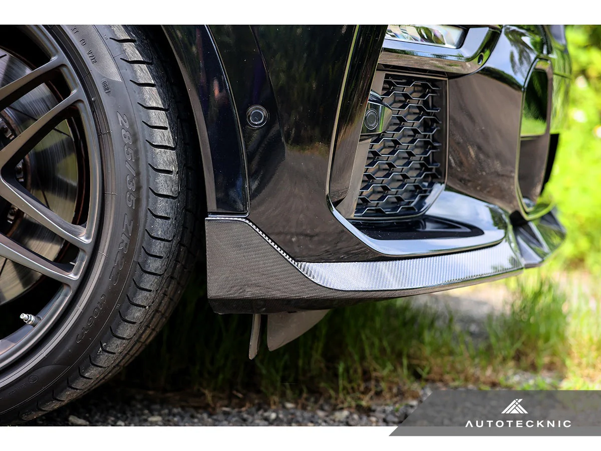 AutoTecknic Performance Dry Carbon Front Lip Set - G06 X6 M-Sport - Image 5