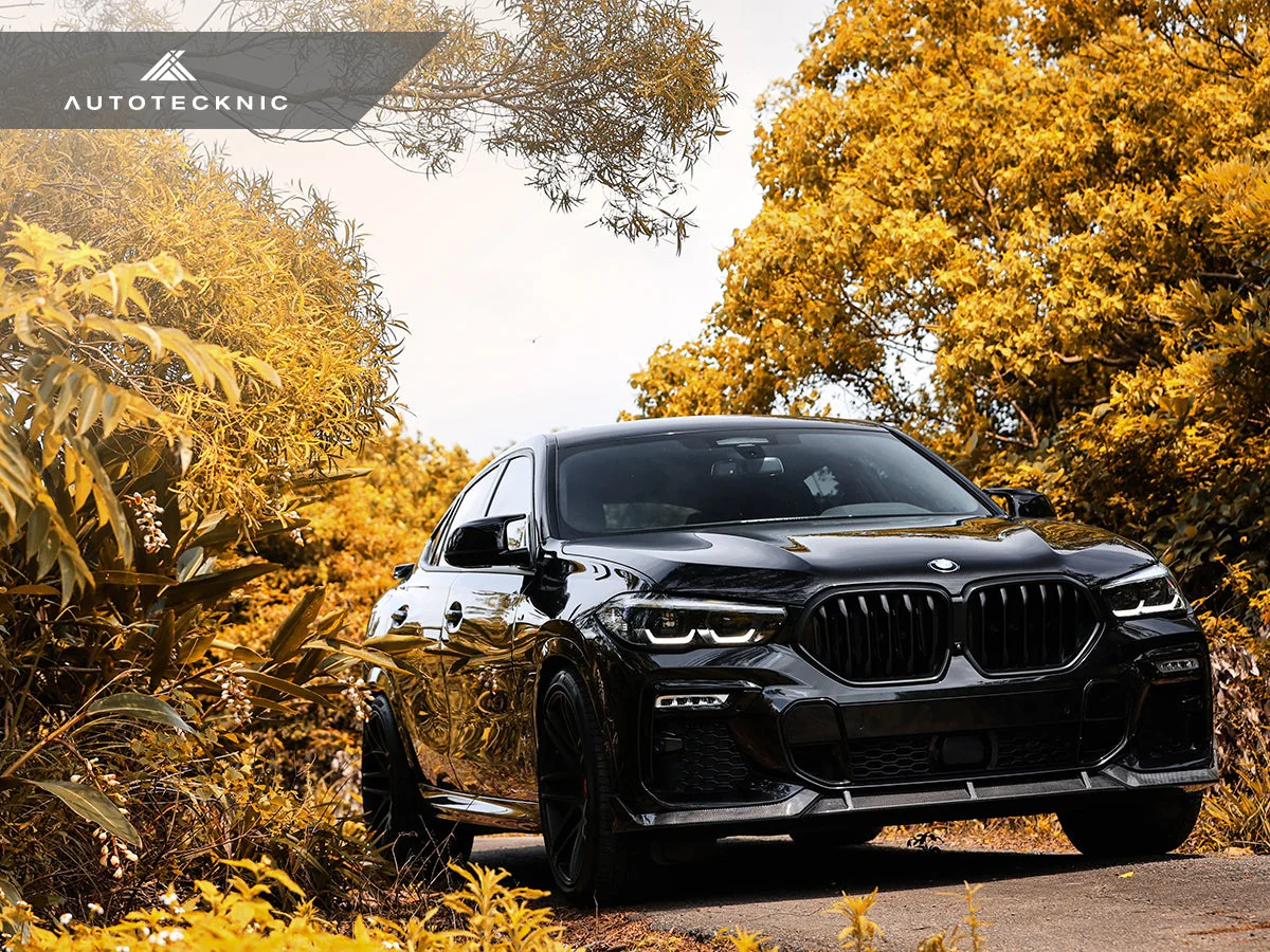 AutoTecknic Performance Dry Carbon Front Lip Set - G06 X6 M-Sport - Image 8