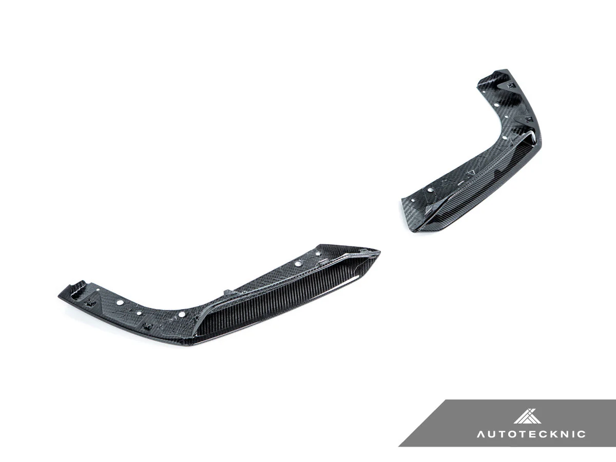 AutoTecknic Performance Dry Carbon Splitter Set - F95 X5M - Image 3