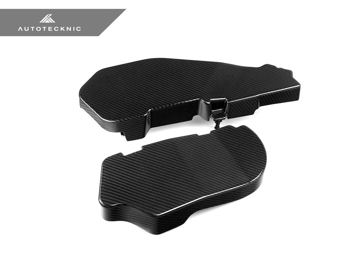 AutoTecknic Pre-Preg Carbon Engine Cover Extension Set - G90/ G99 M5 - Image 3