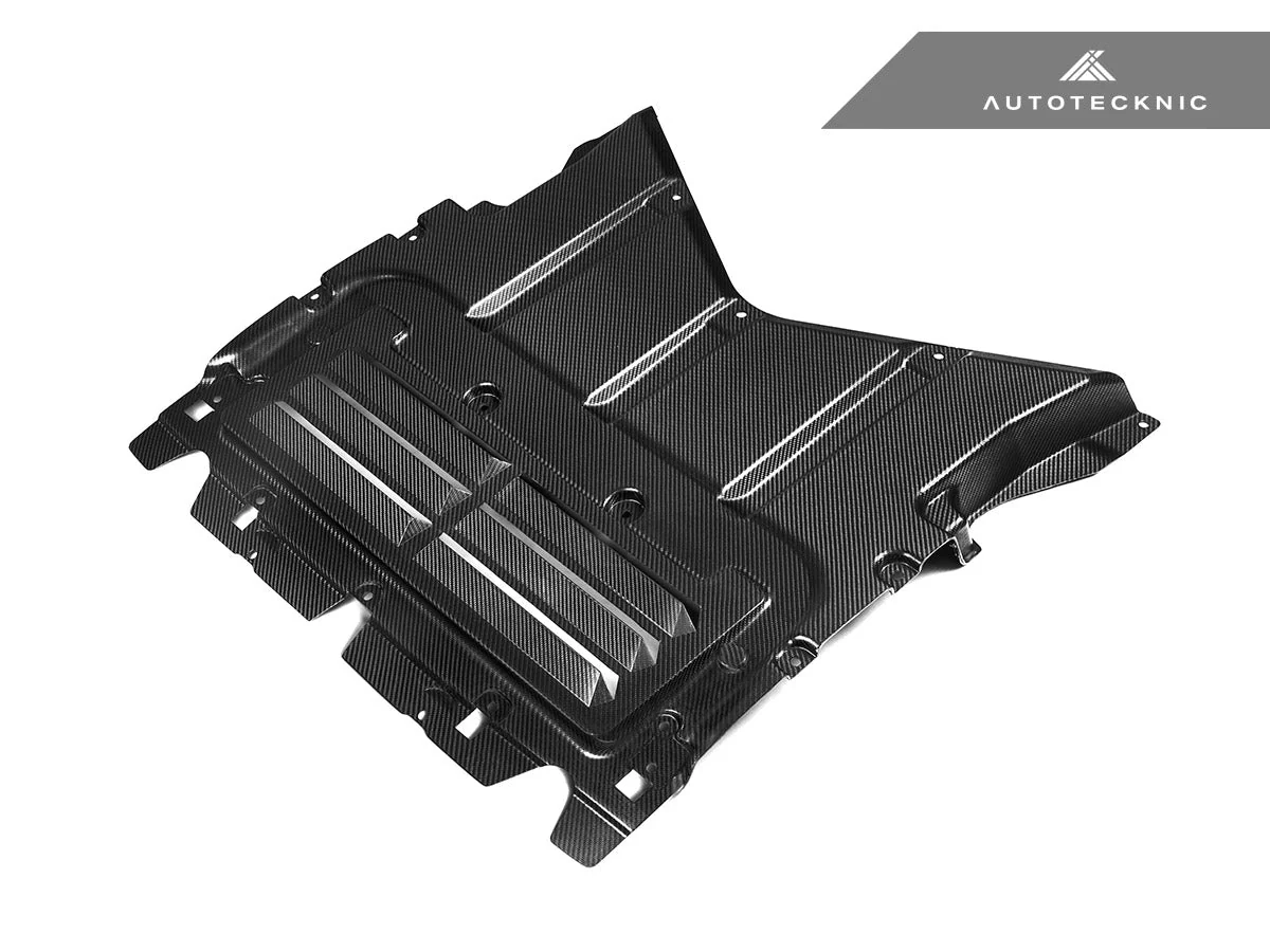 AutoTecknic Pre-Preg Carbon Oil Cooler Skit Plate - G90/ G99 M5 - Image 2