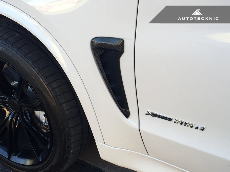 AutoTecknic Replacement Carbon Fiber Fender Trims - F15 X5 | F85 X5M - Image 3