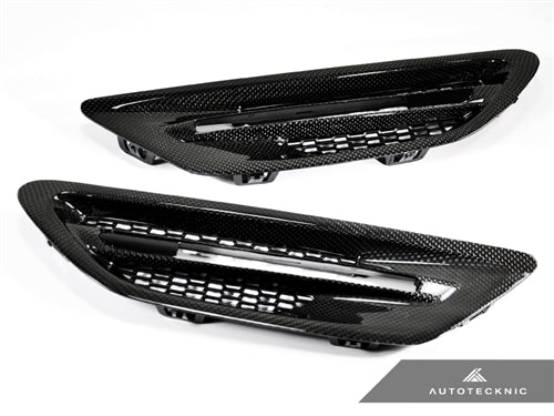 AutoTecknic Replacement Carbon Fiber Fender Vents - F10 M5 - Image 3