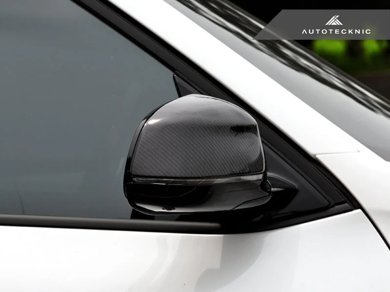 AutoTecknic Replacement Carbon Fiber Mirror Covers - BMW F25 X3 LCI | F26 X4 | F15 X5 | F16 X6 - Image 2