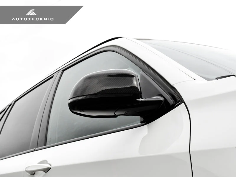 AutoTecknic Replacement Carbon Fiber Mirror Covers - BMW F25 X3 LCI | F26 X4 | F15 X5 | F16 X6 - Image 3