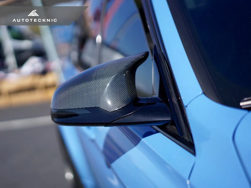 AutoTecknic Replacement Carbon Fiber Mirror Covers - F87 M2 Competition | F80 M3 | F82/ F83 M4 - Image 4