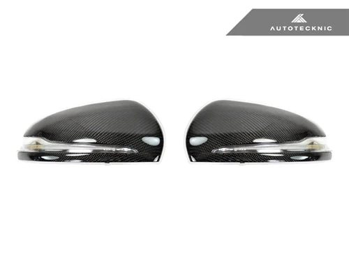 AutoTecknic Replacement Carbon Fiber Mirror Covers - Mercedes-Benz W205 C-Class | W222 S-Class