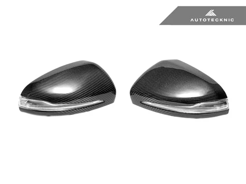 AutoTecknic Replacement Carbon Fiber Mirror Covers - Mercedes-Benz W205 C-Class | W222 S-Class - Image 3