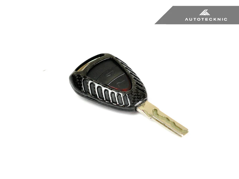 AutoTecknic Replacement Carbon Fiber Remote Key Case - Porsche 997.2 911 Models & 987 Cayman & Boxster - Image 2