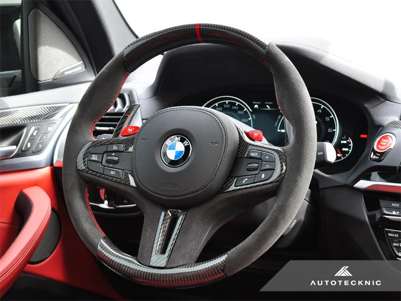 AutoTecknic Replacement Carbon Steering Wheel - G14/ G15/ G16 8-Series - Image 2