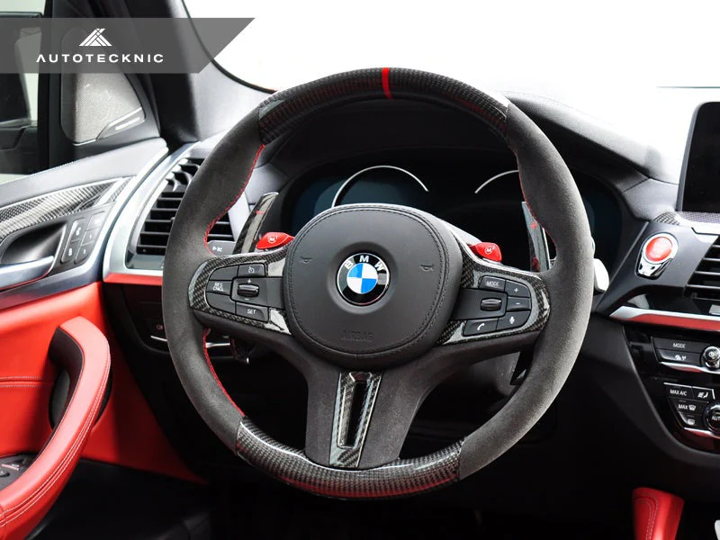 AutoTecknic Replacement Carbon Steering Wheel - G14/ G15/ G16 8-Series - Image 6