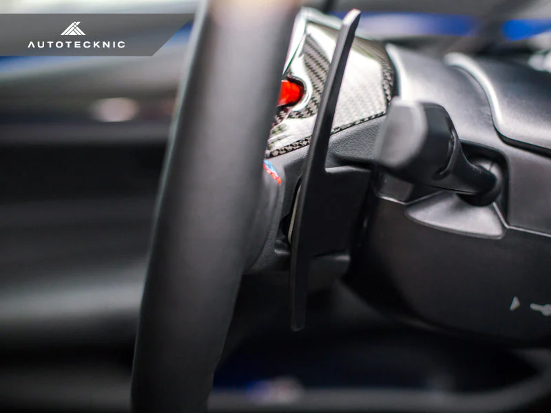 AutoTecknic Replacement Carbon Steering Wheel Top Cover - F90 M5 - Image 4