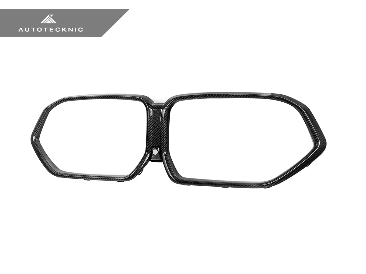 AutoTecknic Replacement Dry Carbon Grille Surround - F95 X5M LCI | F96 X6M LCI - Image 4