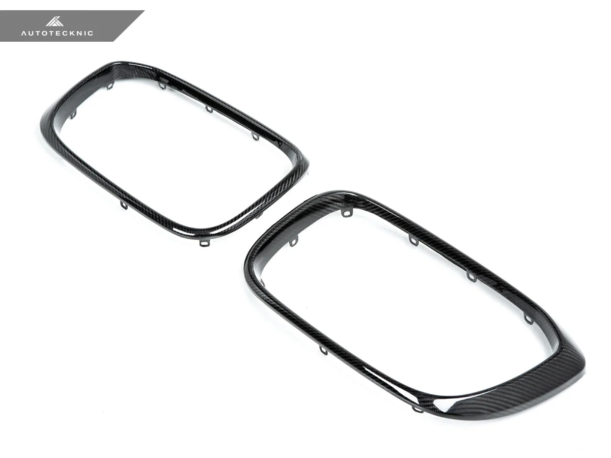 AutoTecknic Replacement Dry Carbon Grille Surround Set - F97 X3M | F98 X4M - Image 6