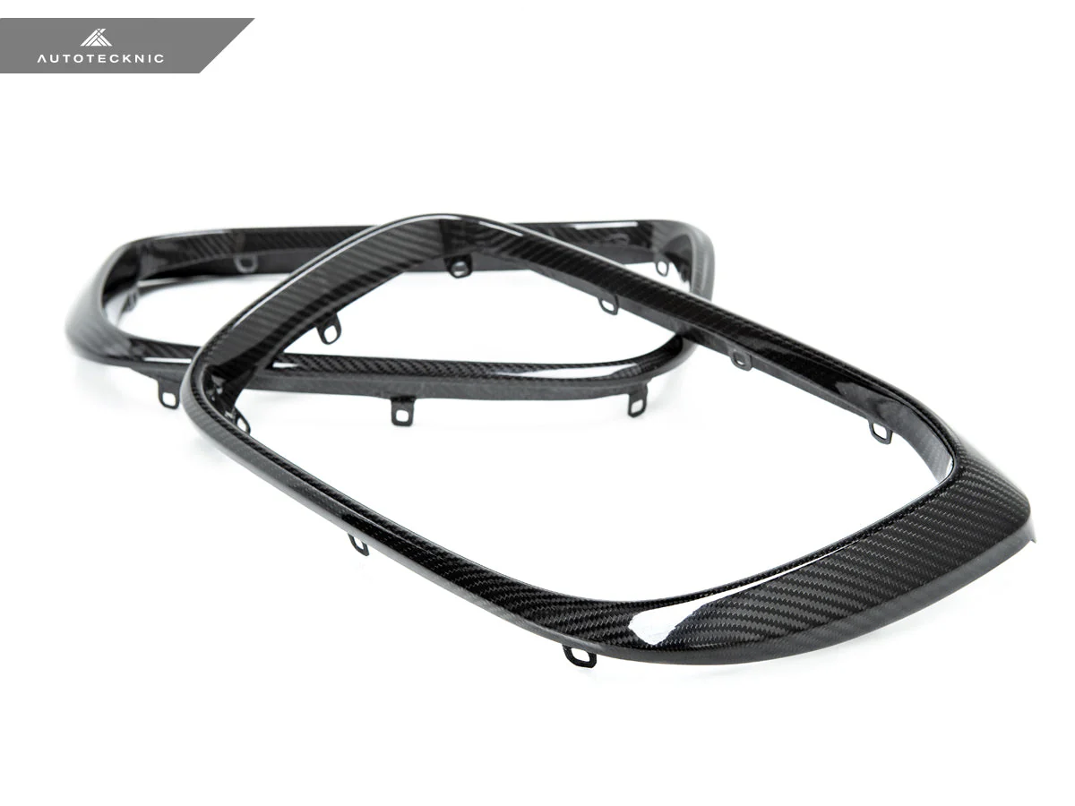 AutoTecknic Replacement Dry Carbon Grille Surround Set - F97 X3M | F98 X4M - Image 8