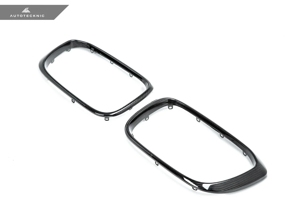 AutoTecknic Replacement Dry Carbon Grille Surround Set - G01 X3 | G02 X4 Pre-LCI - Image 10