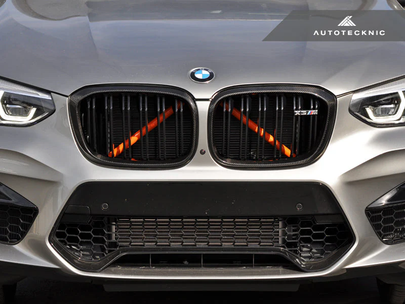 AutoTecknic Replacement Dry Carbon Grille Surround Set - G01 X3 | G02 X4 Pre-LCI - Image 6