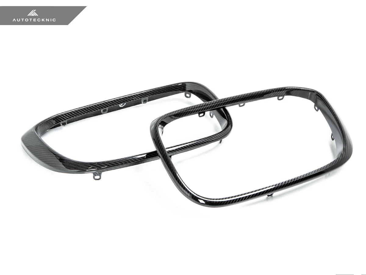 AutoTecknic Replacement Dry Carbon Grille Surround Set - G01 X3 | G02 X4 Pre-LCI - Image 9