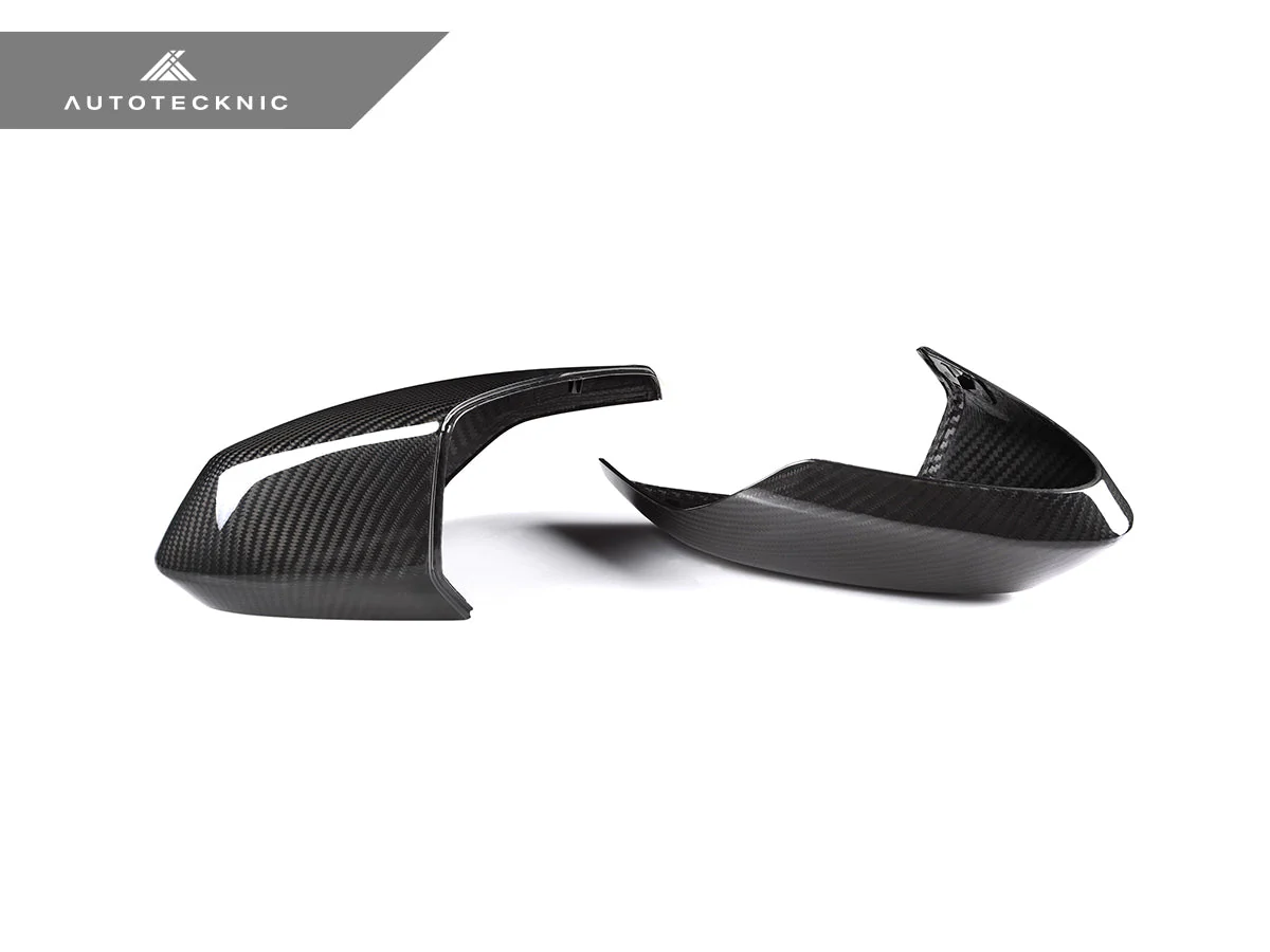 AutoTecknic Replacement Dry Carbon Mirror Covers - Chevrolet C8 Corvette - Image 4
