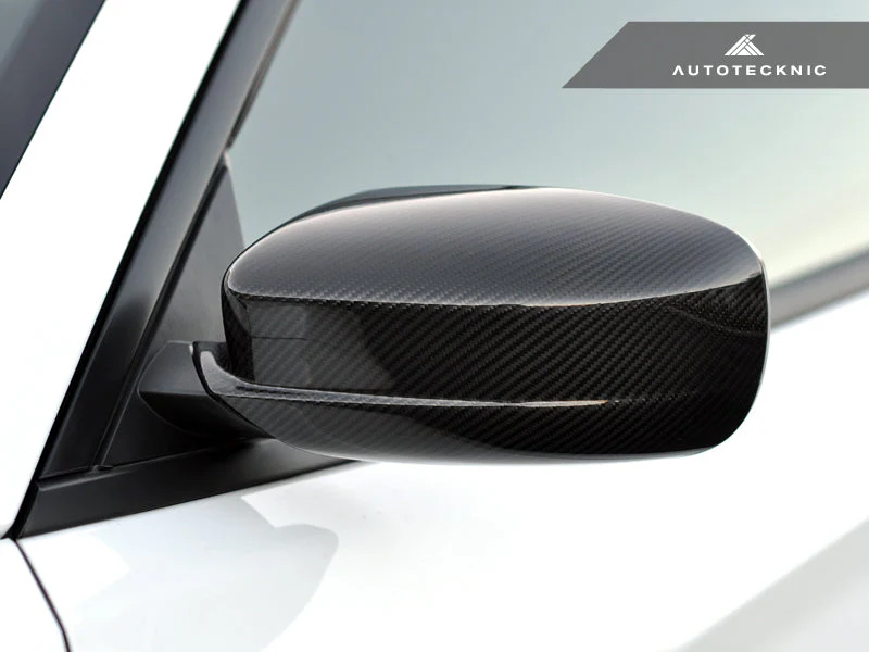 AutoTecknic Replacement Dry Carbon Mirror Covers - Dodge Charger 2011-2019 - Image 2