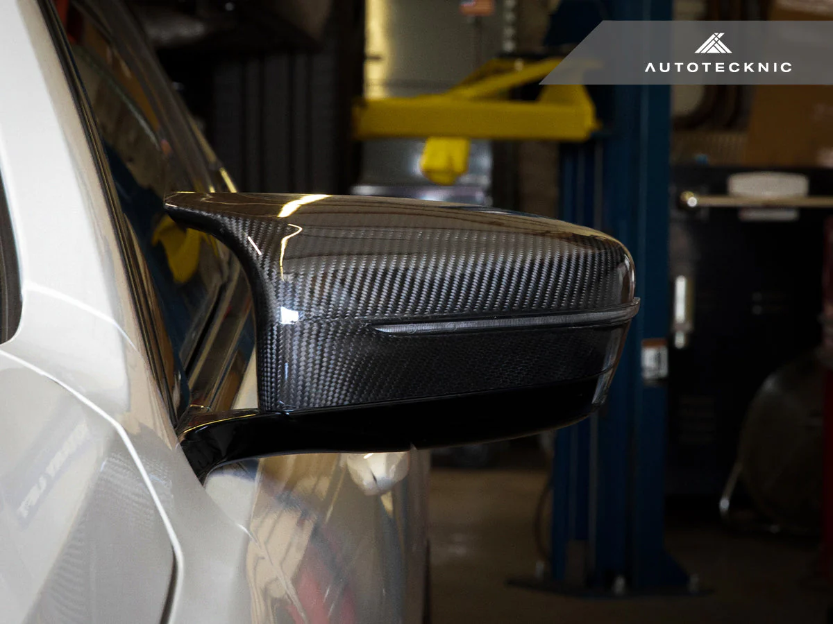 AutoTecknic Replacement Dry Carbon Mirror Covers - F92 M8 - Image 2