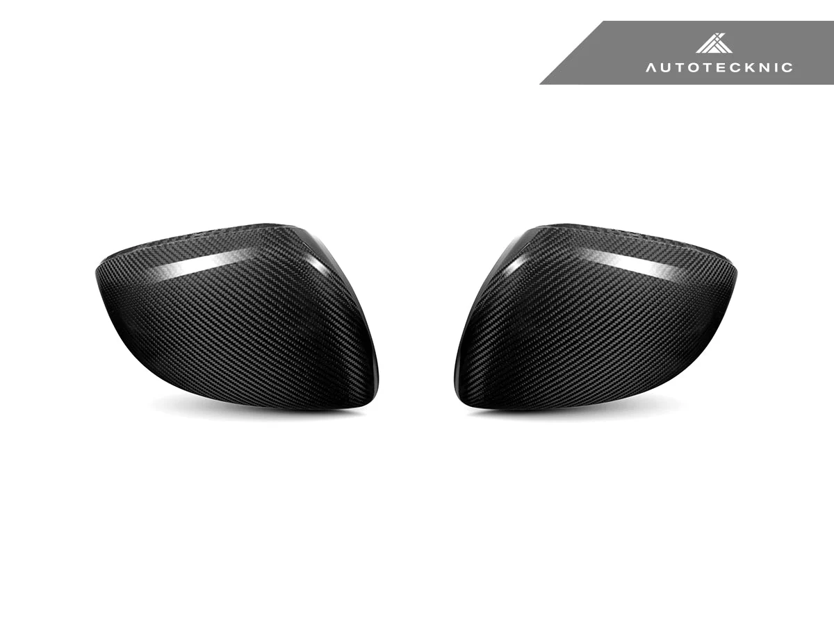 AutoTecknic Replacement Dry Carbon Mirror Covers - Mercedes-Benz W206 C-Class - Image 2