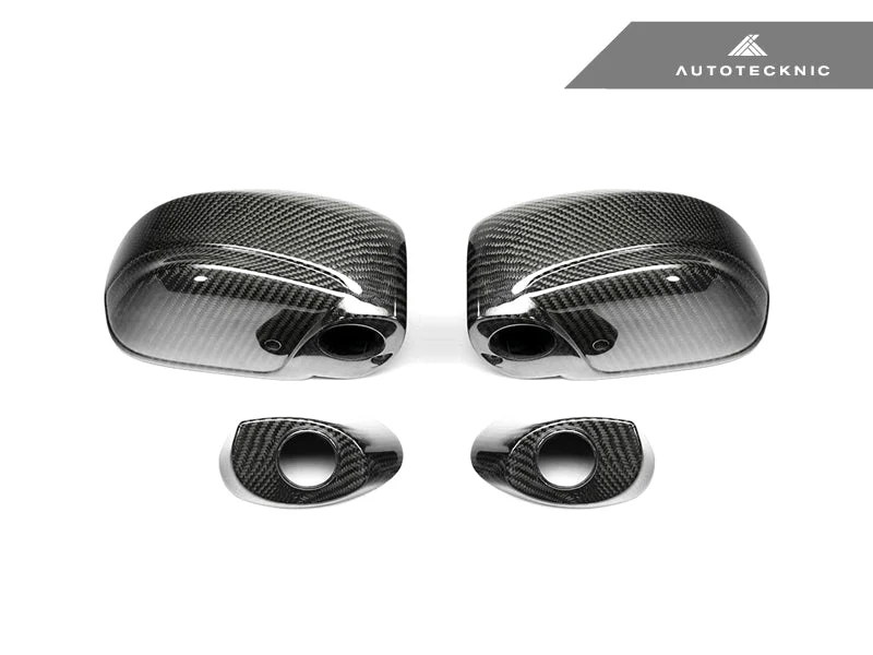 AutoTecknic Replacement Dry Carbon Mirror Covers - Nissan R35 GTR - Image 2