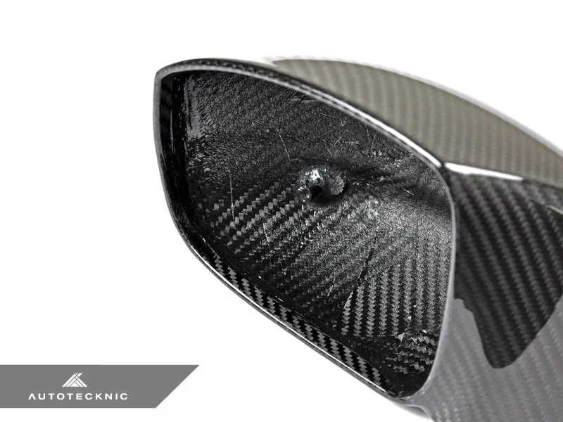 AutoTecknic Replacement Dry Carbon Mirror Covers - Nissan R35 GTR - Image 3