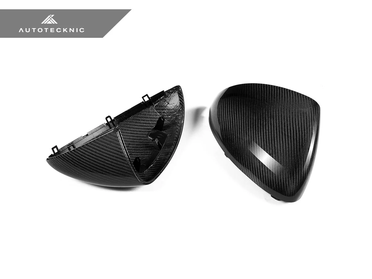 AutoTecknic Replacement Dry Carbon Mirror Covers - Porsche 958 Cayenne - Image 3