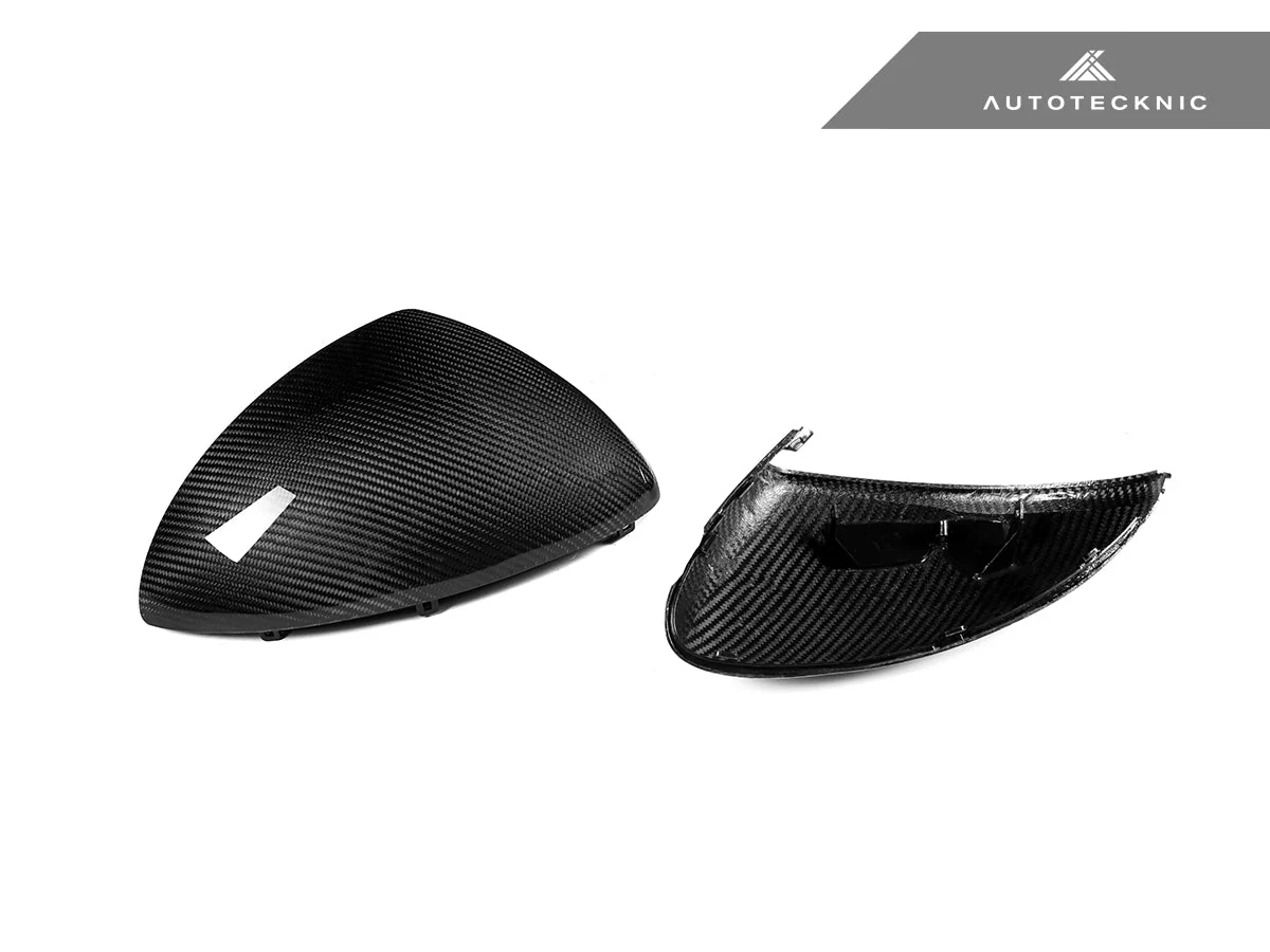 AutoTecknic Replacement Dry Carbon Mirror Covers - Porsche 958 Cayenne - Image 4