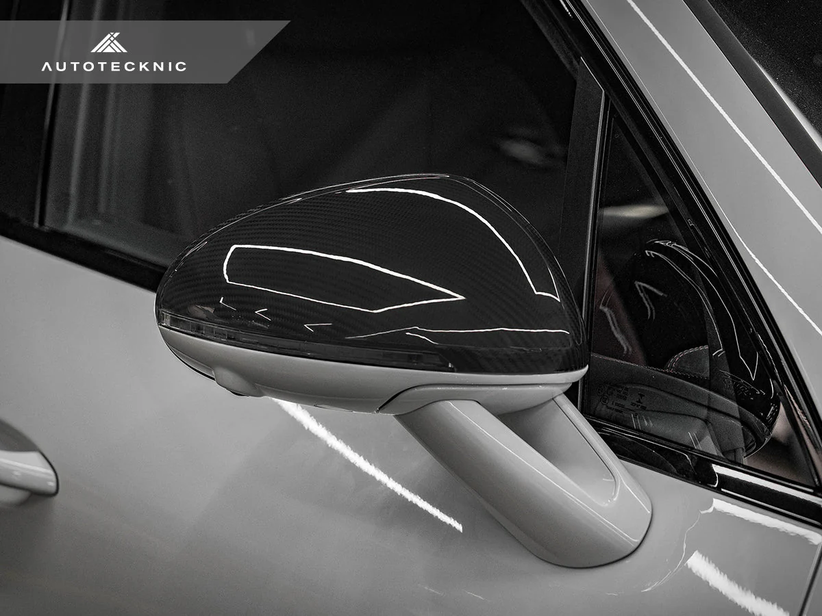 AutoTecknic Replacement Dry Carbon Mirror Covers - Porsche 95B Macan - Image 10