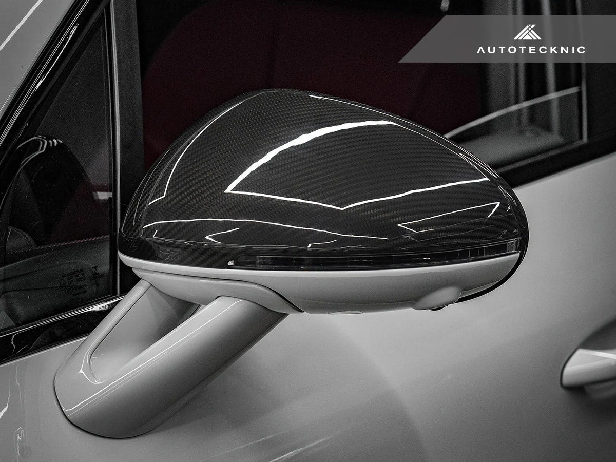 AutoTecknic Replacement Dry Carbon Mirror Covers - Porsche 95B Macan - Image 15