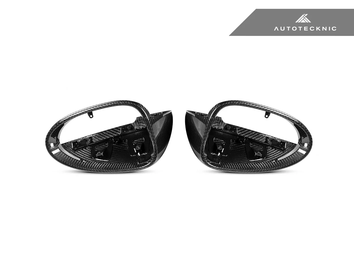 AutoTecknic Replacement Dry Carbon Mirror Covers - Porsche 95B Macan - Image 4