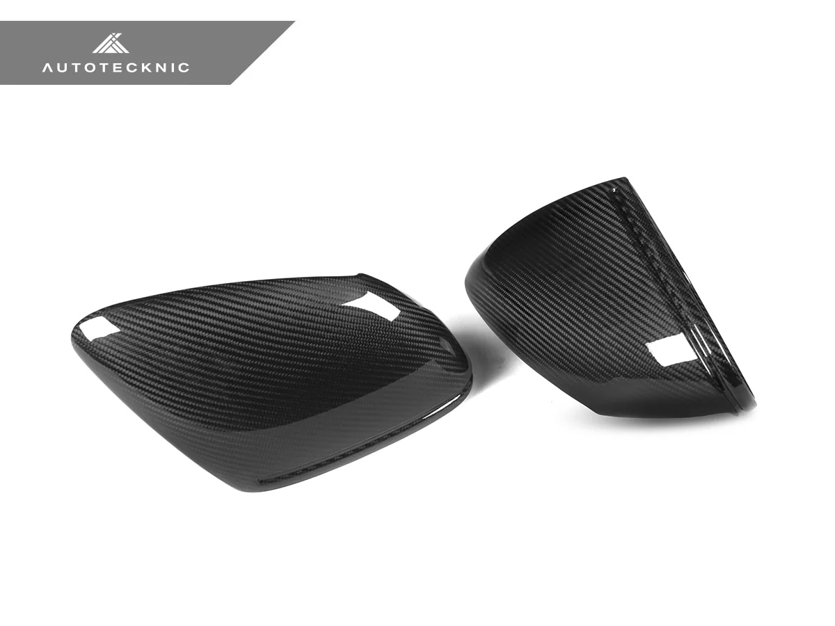AutoTecknic Replacement Dry Carbon Mirror Covers - Porsche 992 - Image 4
