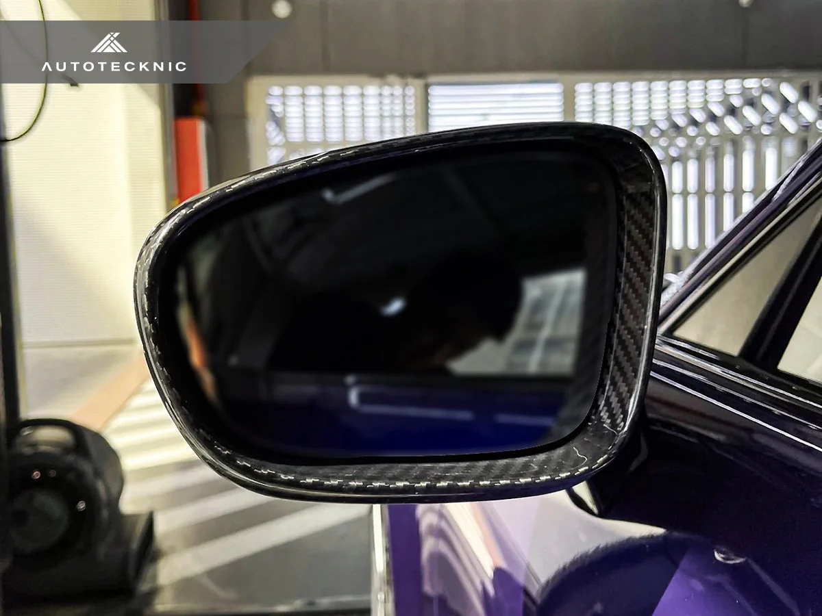 AutoTecknic Replacement Dry Carbon Mirror Covers - Porsche 992 - Image 8