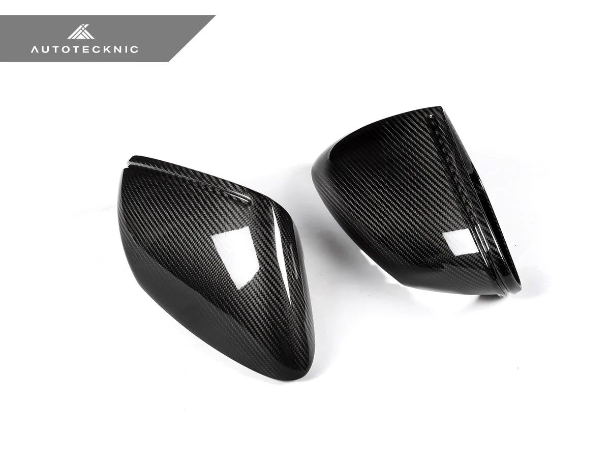 AutoTecknic Replacement Dry Carbon Mirror Covers - Porsche 9J1 Taycan - Image 10